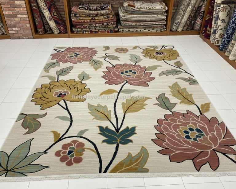 Custom bespoke handmade rugs crafted in Nepal – abstract design-Himalaya Carpet Industries