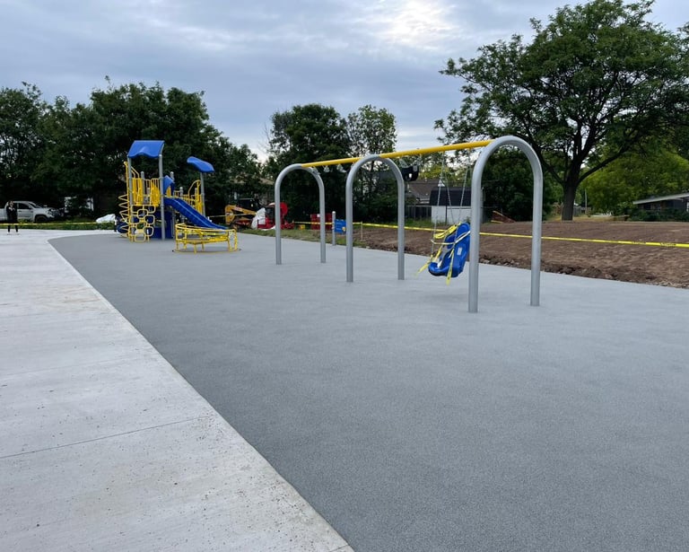 Valleyview Park Playground Surfacing