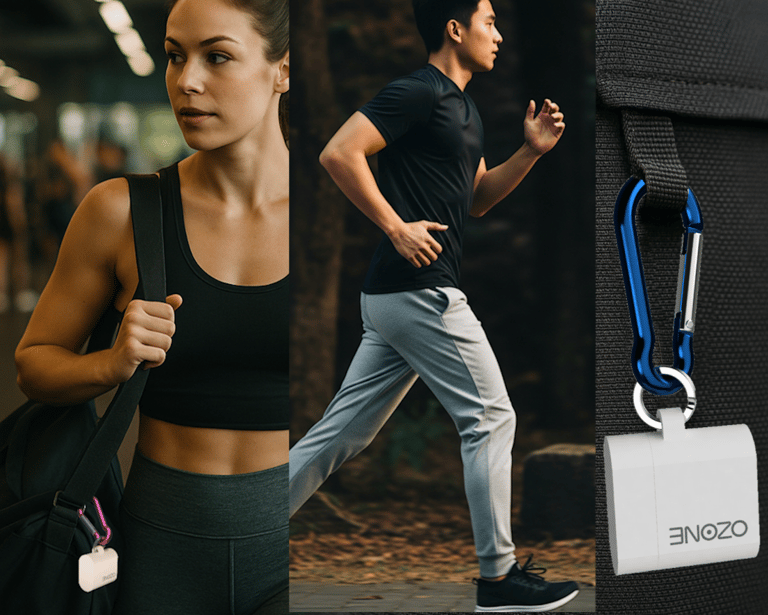 Clip the case on your bag or backpack