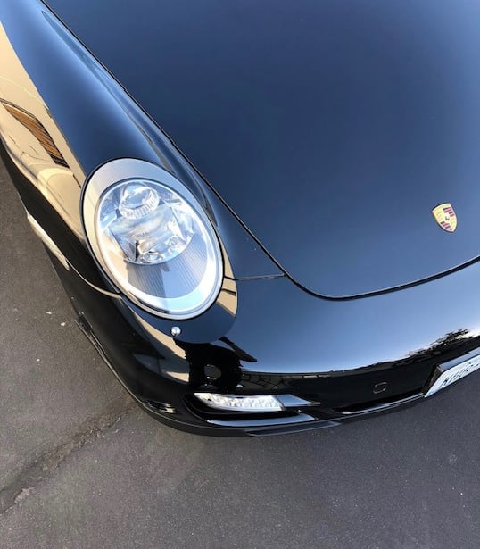 paint correction on porche j9's luxury auto detailing