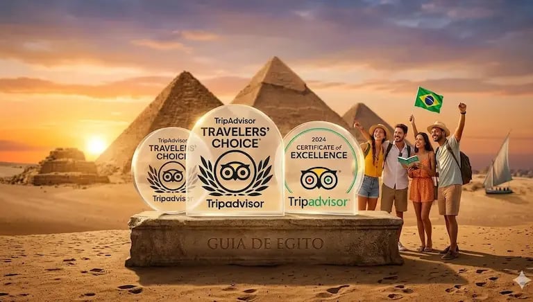 CERTIFICADO DE EXCELENCIA DO TRIPADVISOR , SITE GUIA DE EGITO  HADI SALAH 
