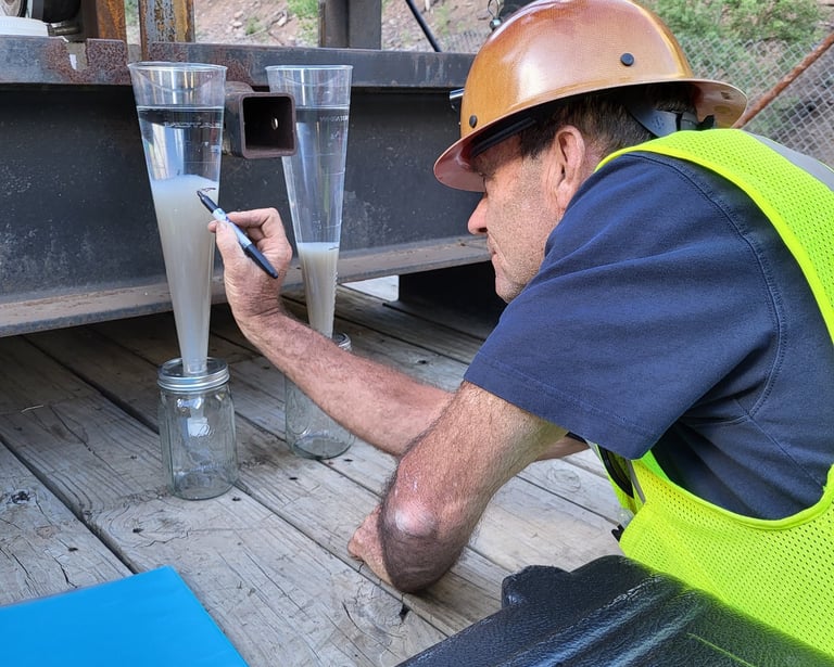 The Avivid team working on the Nelson Tunnel in CO in 2024.