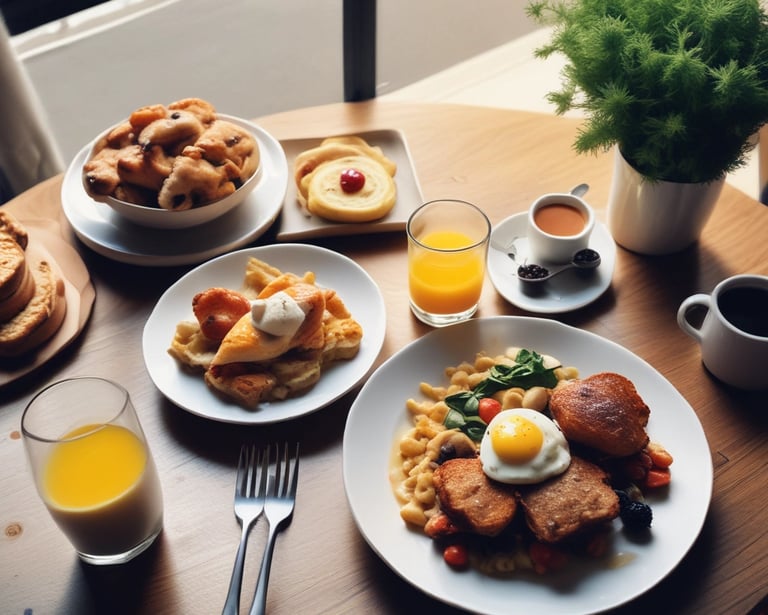 A lively drag performer in vibrant costume entertaining a cozy crowd with babies in strollers nearby.