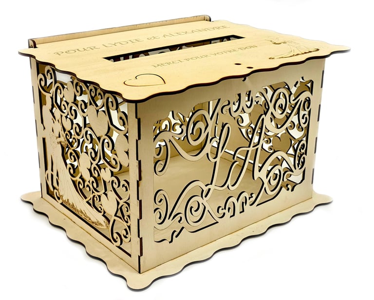 Boîte enveloppe mariage