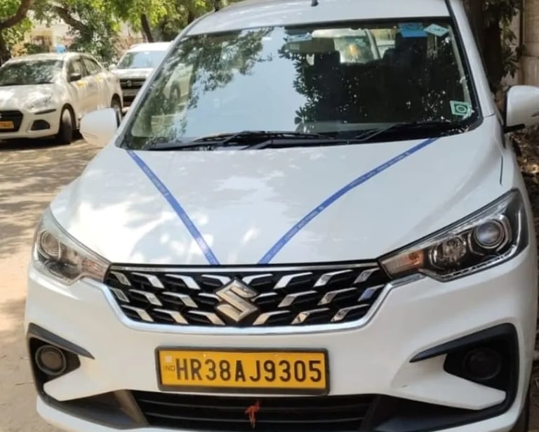 Ertiga taxi for oneway drop Jim Corbett to Delhi