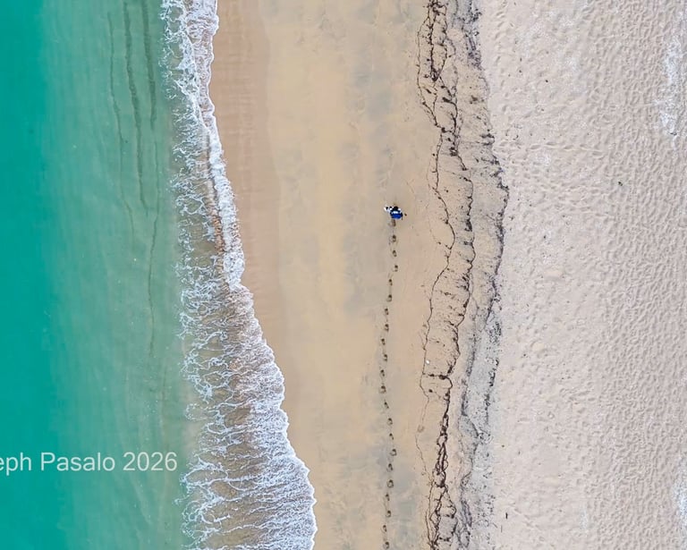 Golden Beach in Jomalig Island