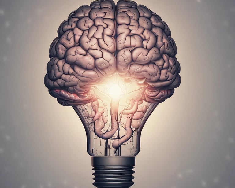 A child and parent working together on a creative DIY project at home