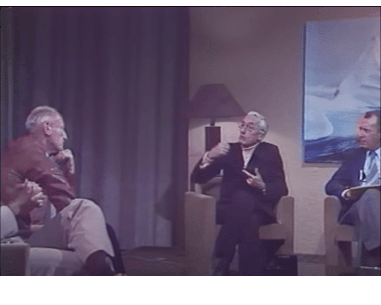 Haroun Tazzief face au commandant Cousteau 1979