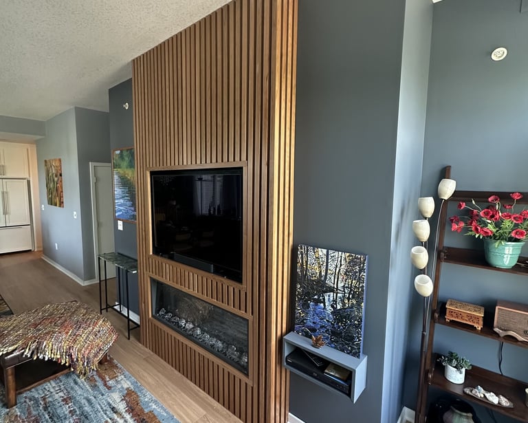 fresh wall paint coat on Minnesota home