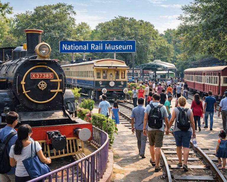 National Rail Museum Delhi