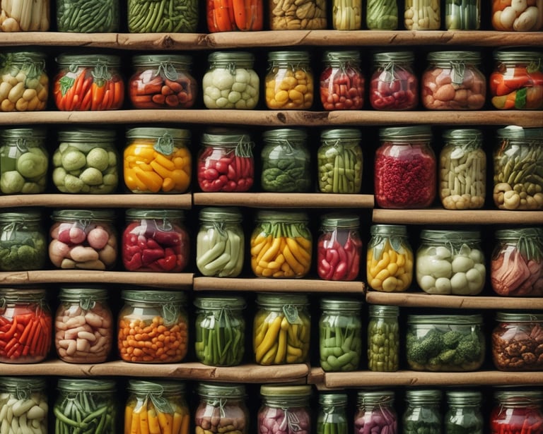 A smiling customer receiving a box of fresh vegetables at their doorstep.