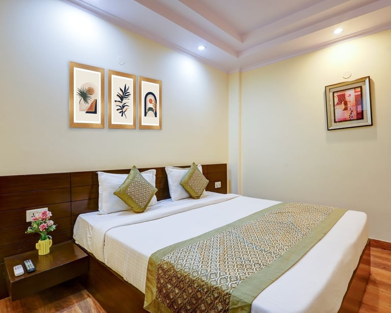 Comfortable Rooms with well defined Luxury