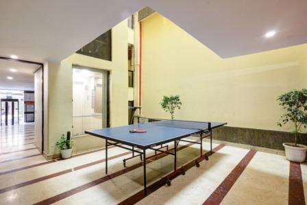 Fitness with indoor sports activities