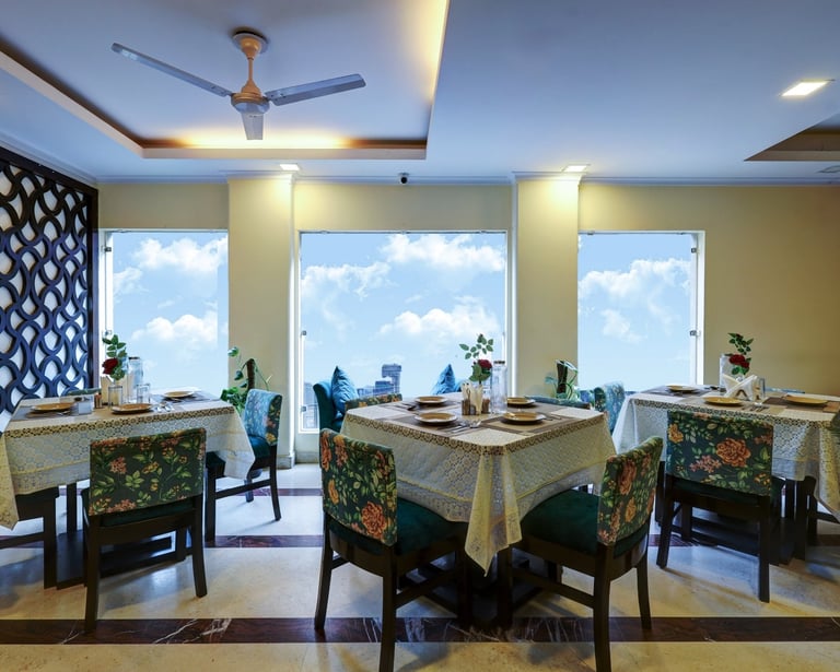 Experience fine dining with multi Cuisine menu