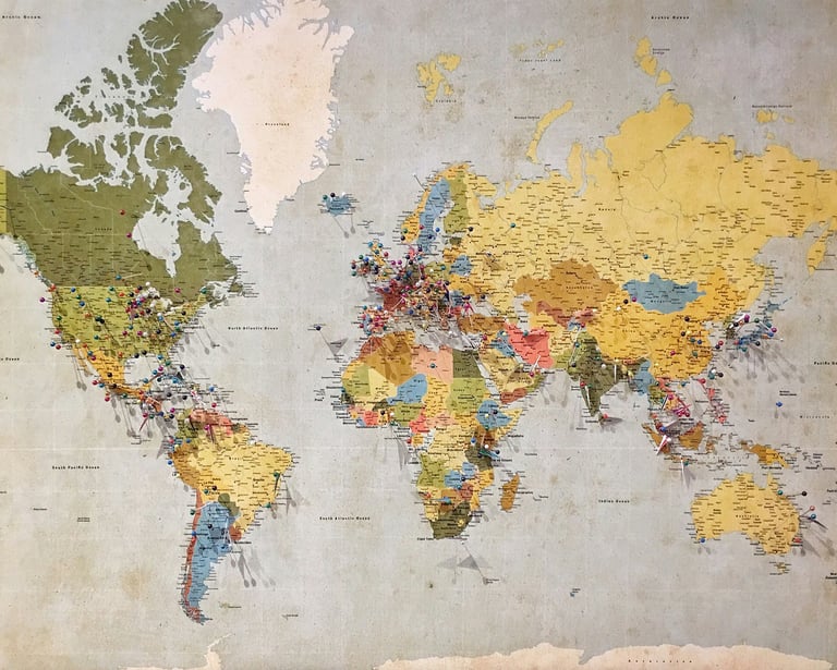 Sustainable US-India-Asia-MENA Trade routes