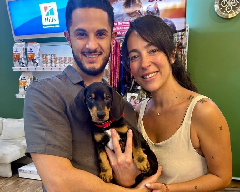 ginos first time at petland