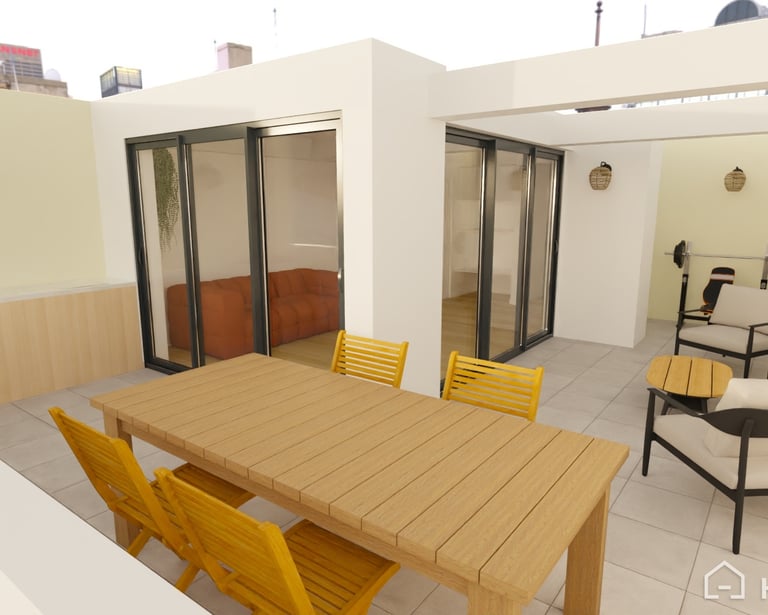 Dúplex en construcción