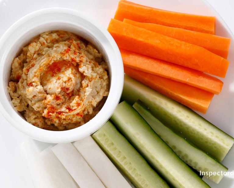 Carrot Sticks and dip