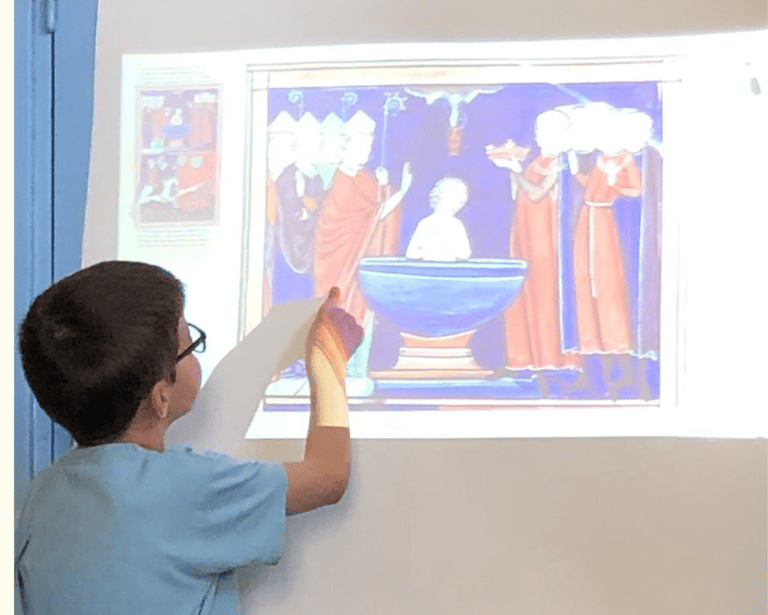 découverte des oeuvres d'art à l'école