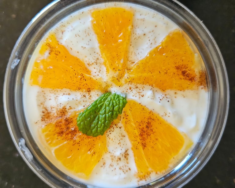 oranges à la canelle