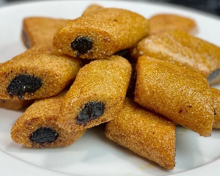 makrout biscuit semoule à la pâte de date