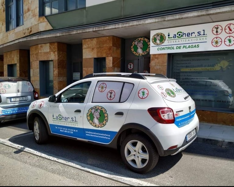 coche desratizaciones lasher