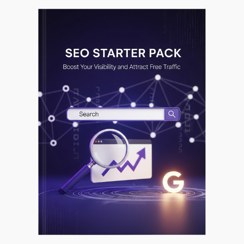 Cover book for SEO Starter Pack: Boost Your Visibility and Attract Free Traffic