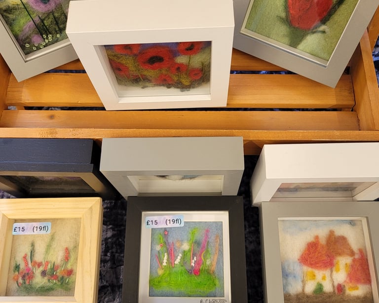 Brenda Christison felted pictures