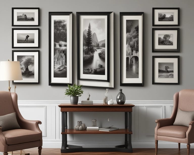 A technician setting up a security system.