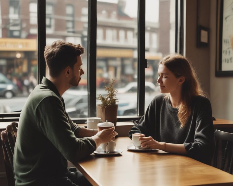 A serene landscape representing personal growth and healing.