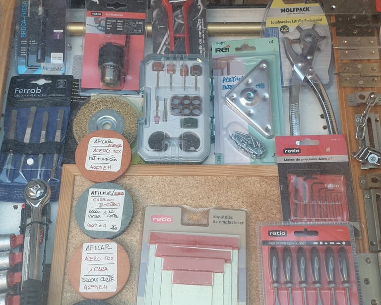 juegos de limas y llaves allen piedras de afilar y pinzas portabrocas y cadenas de seguridad