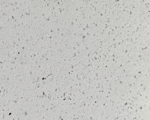 plancha, superficie o cubierta de cuarzo blanco galaxy