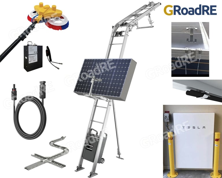 Solar accessories and maintenance tools