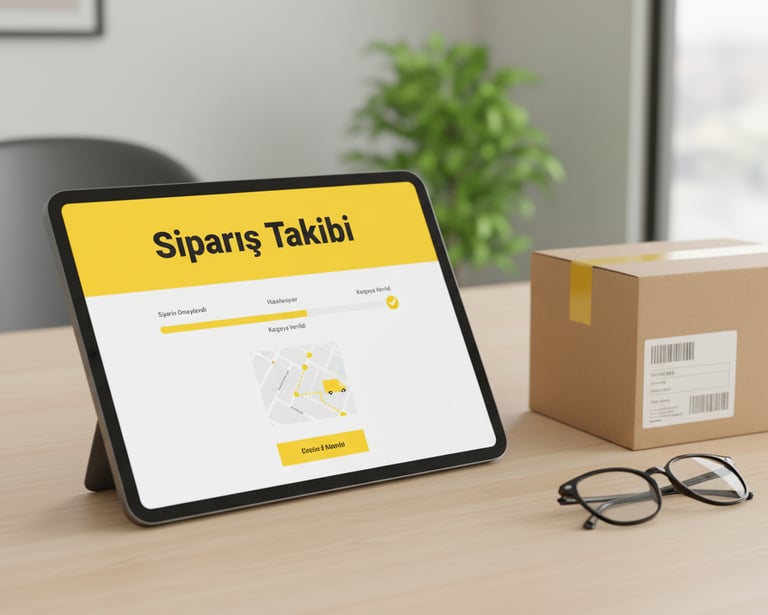 plise perde sipariş takibi