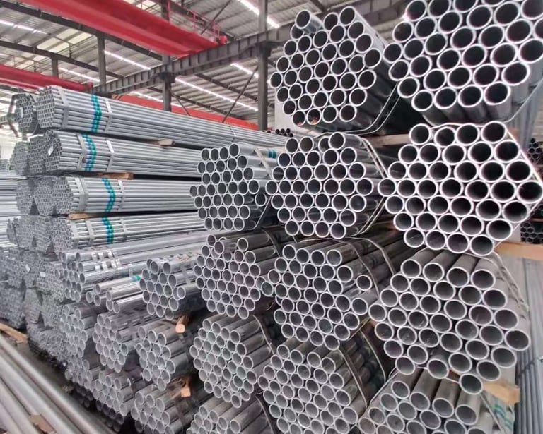 Galvanized steel pipe