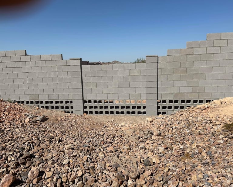 Drain Blocks in Ravine