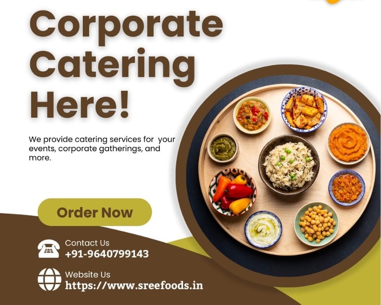 SreeFoods Corporate Catering Services - Hyderabad