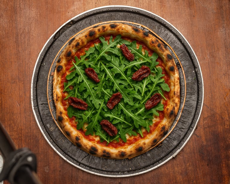 Pizzaria em Porto Alegre da Marquês Pizzaria com  rúcula