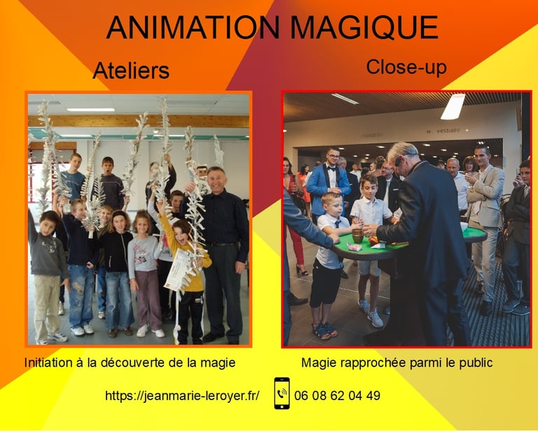 journée magique close-up lyon