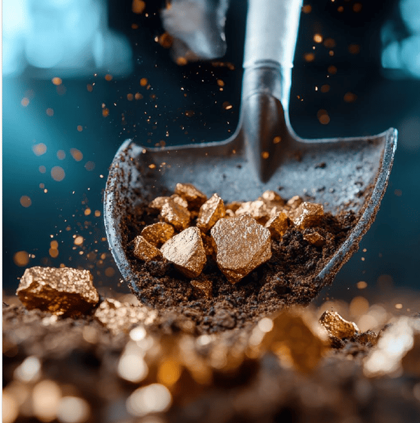 Digital gold mining with Bitcoin