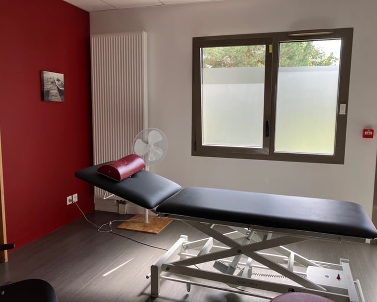 Cabinet de kinésithérapie de la MSP de La Vallière.