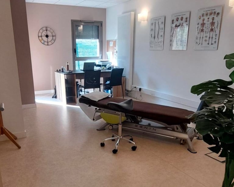 Cabinet médical de notre ostéopathe.
