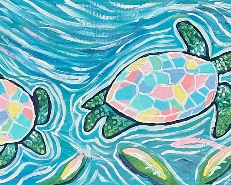 Sea Turtle paint Party December 12