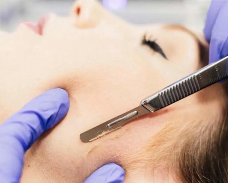 dermaplaning smooth skin
