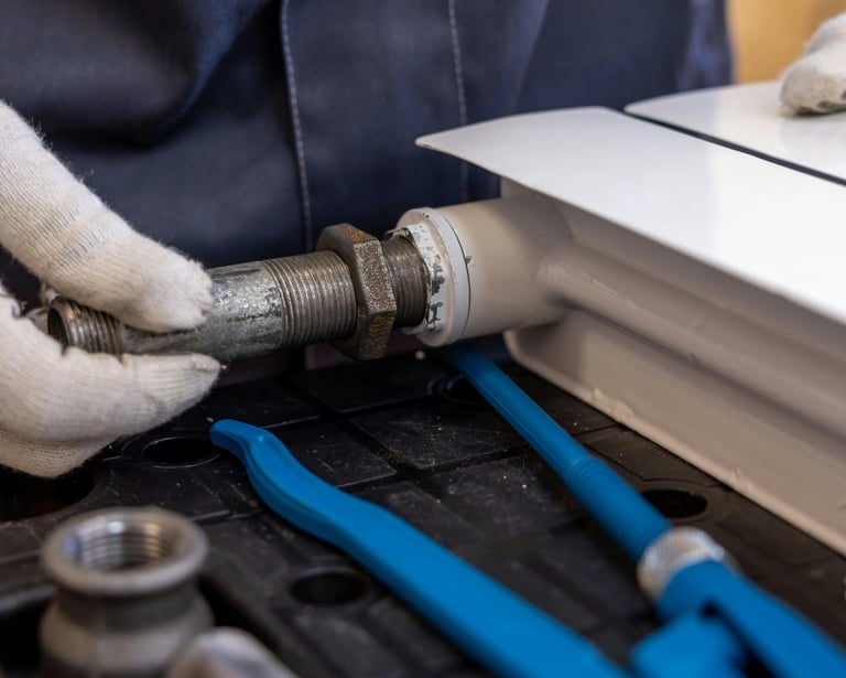 Désembouage de radiateur par Karukera Plomberie pour une meilleure performance.