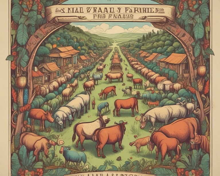 a stage with a crowd of people