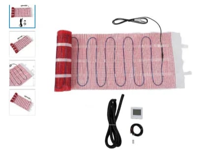 underfloor heating matt , underfloor heating matt sensor ,underfloor heating controller products
