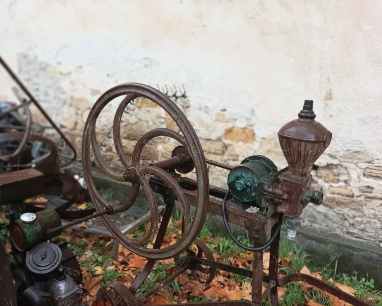 A beautiful old hand pump