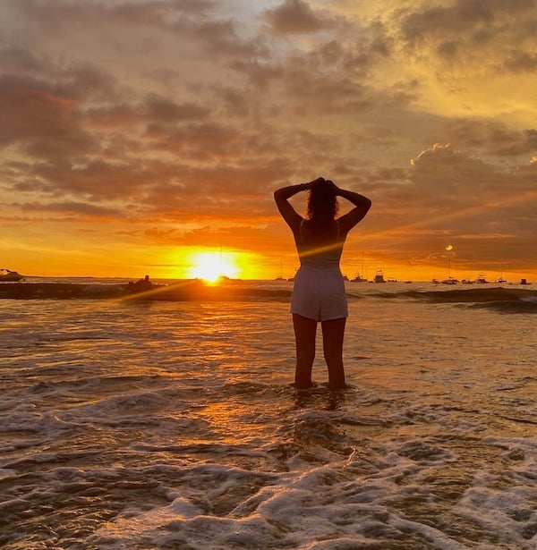 Sonnenuntergang Tamarindo Costa Rica Annerschtwo