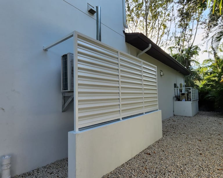 Equipment Louver Screen